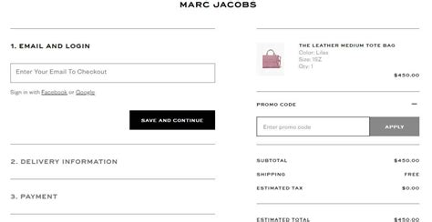 marc jacobs discount codes